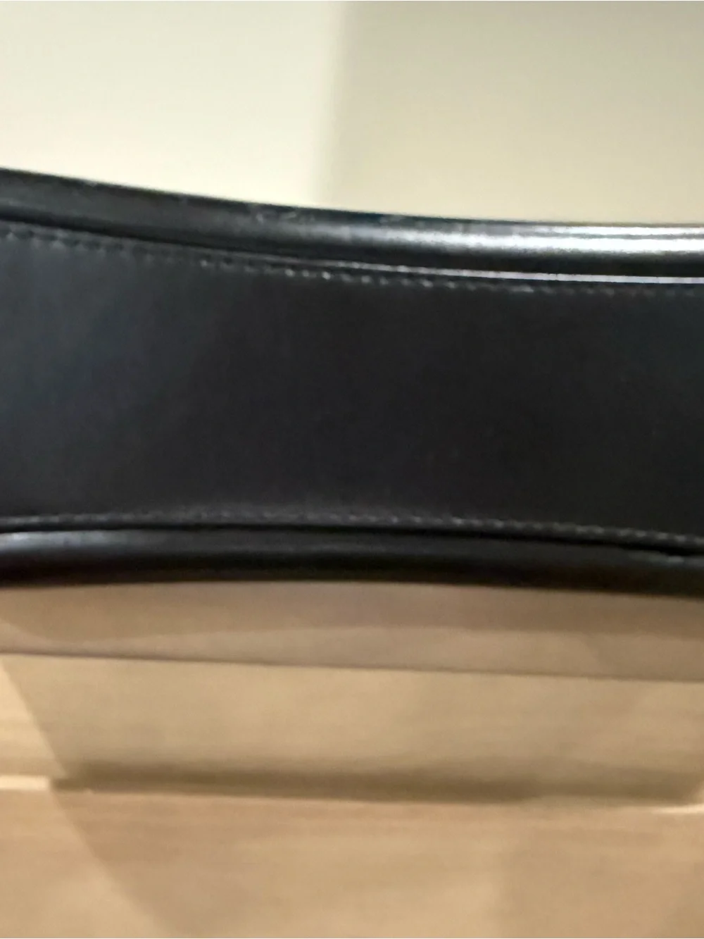 CHANEL Black Quilted Hobo Bag with Leather Base medium size